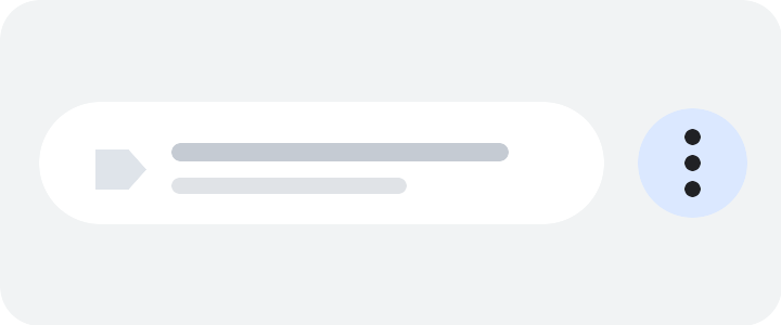 Browser toolbar with the menu button highlighted